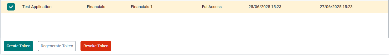 Expiring Access Token